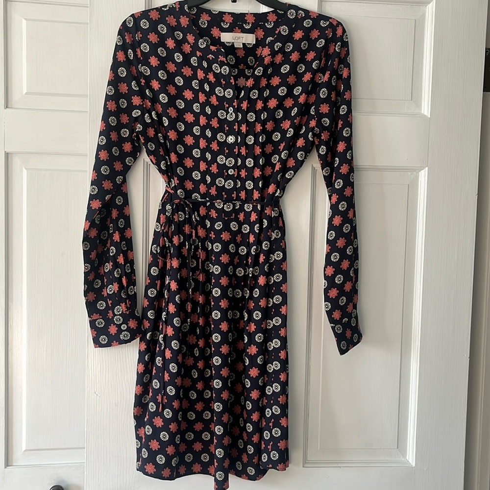 Loft Long Sleeve Dress